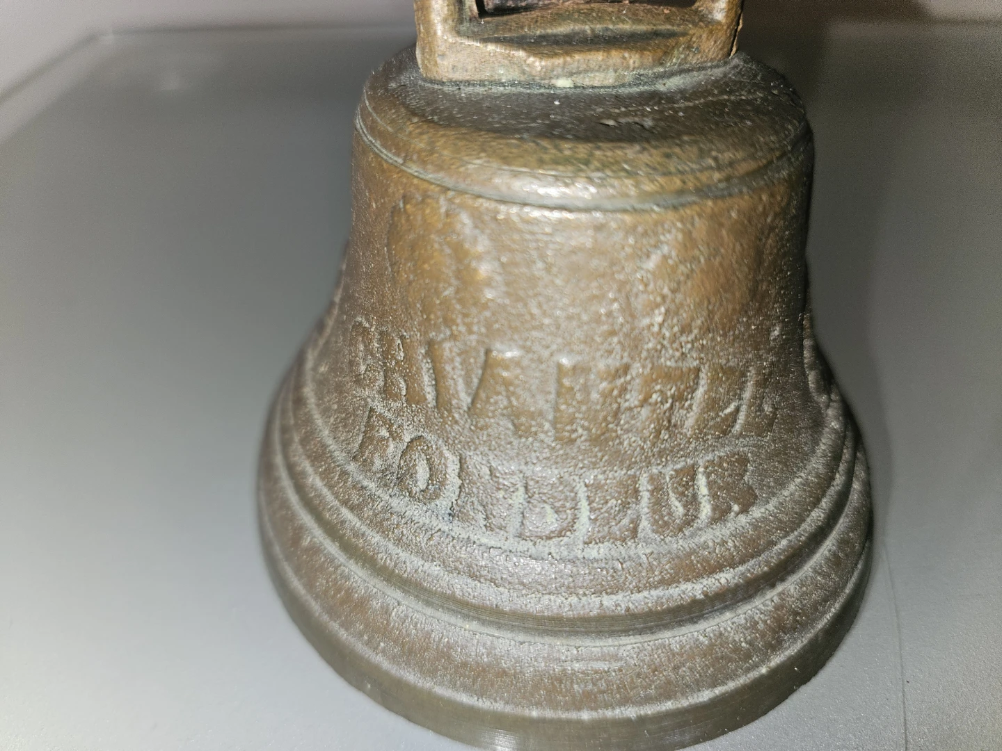 Vintage Swiss Brass Livestock Bell - photo 2