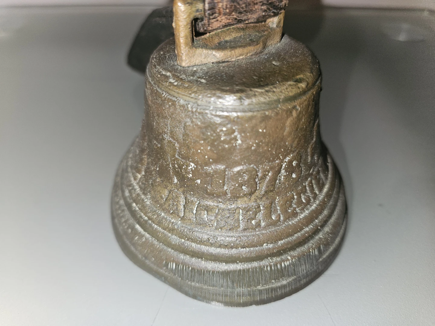 Vintage Swiss Brass Livestock Bell - photo 5