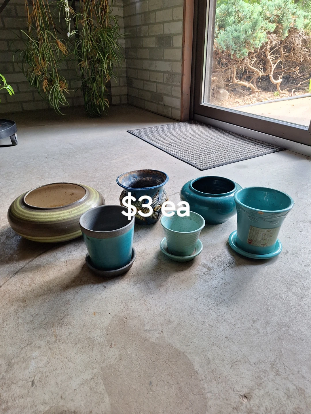 Assorted Ceramic and Terracotta Planters - photo 2