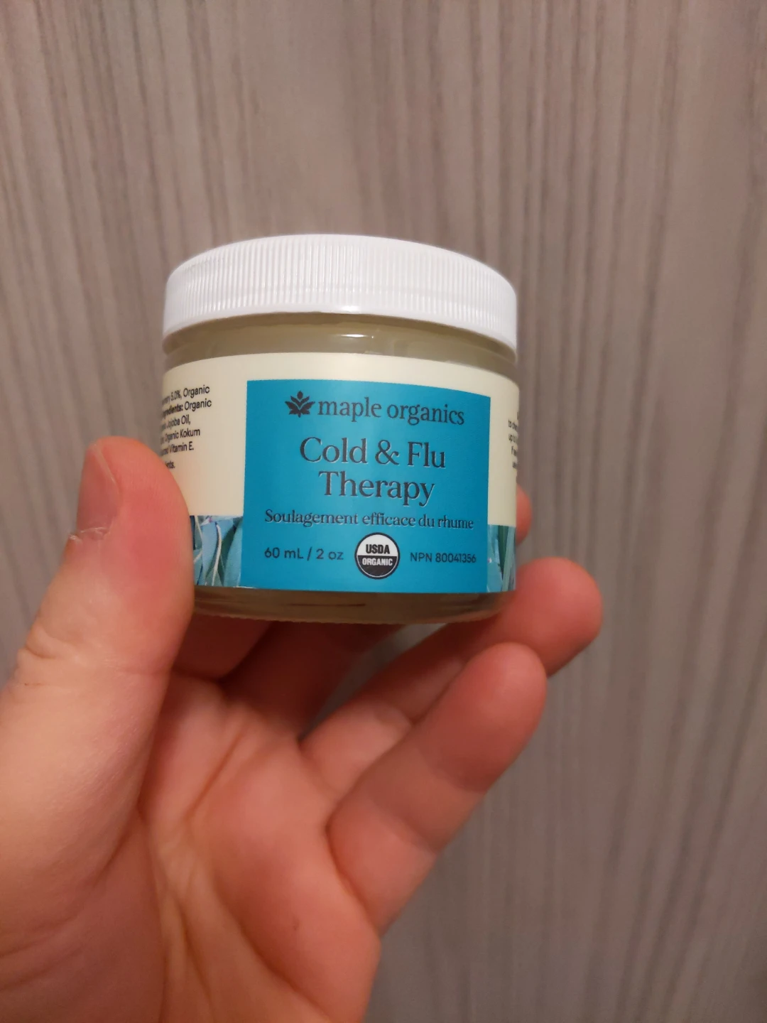 Maple Organics Cold & Flu Therapy Rub 60 mL / 2 oz - photo 2