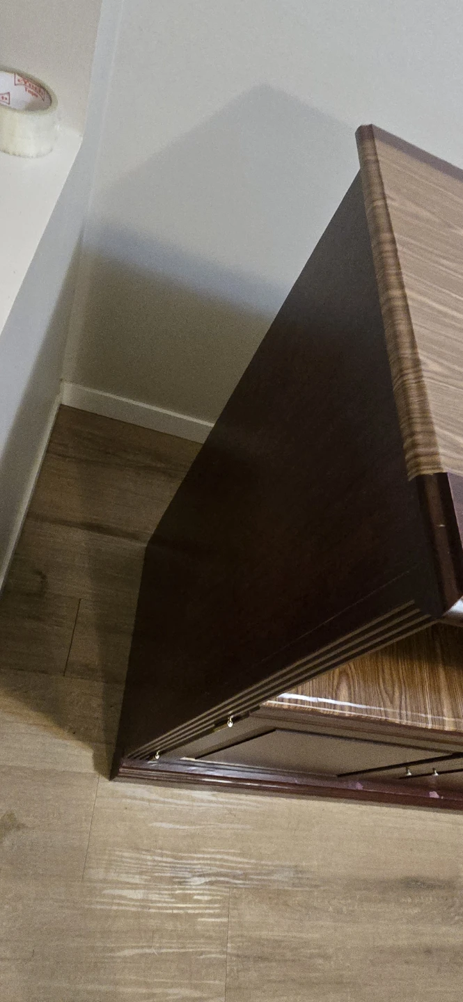 Dark Wood Entertainment Unit - photo 2