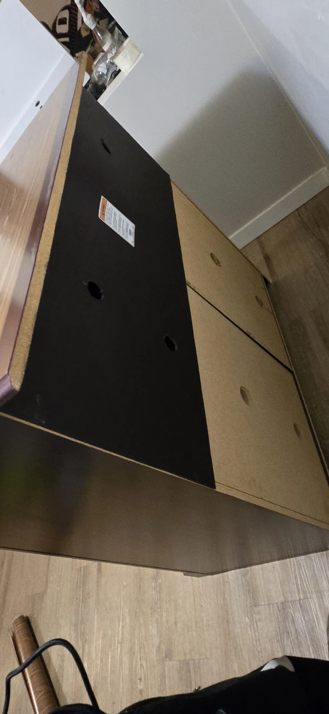 Dark Wood Entertainment Unit - photo 3