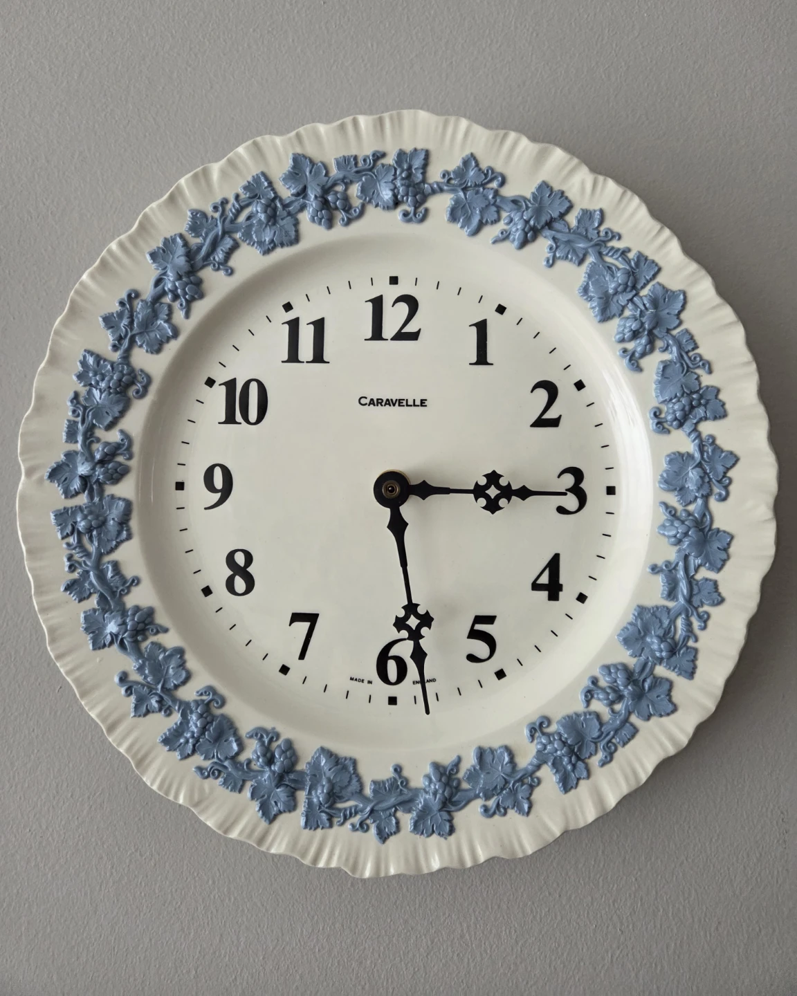 Caravelle Quartz Wall Clock Wedgwood