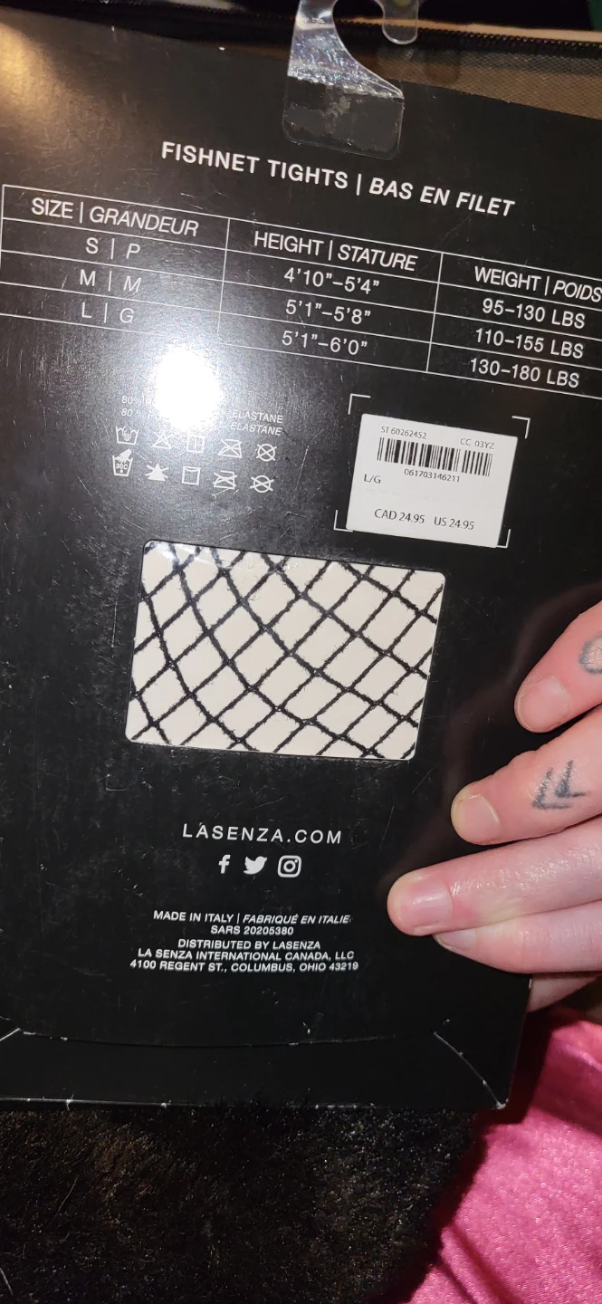 La Senza Fishnet Tights - L/G - photo 3