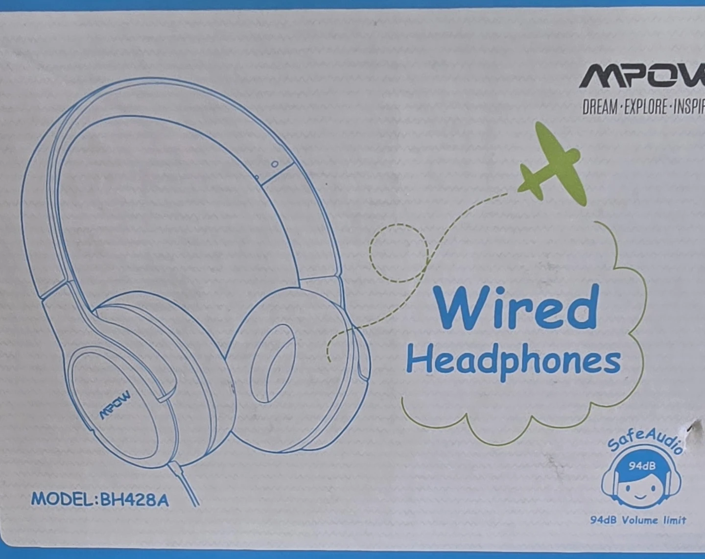 MPOW Kids Wired Headphones