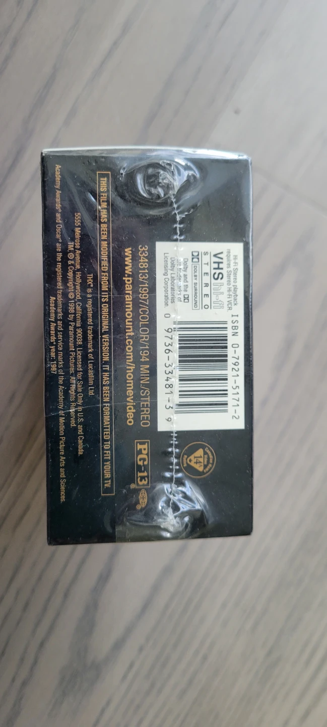 Titanic VHS - James Cameron Film - Winner of 11 Academy Awards - photo 4