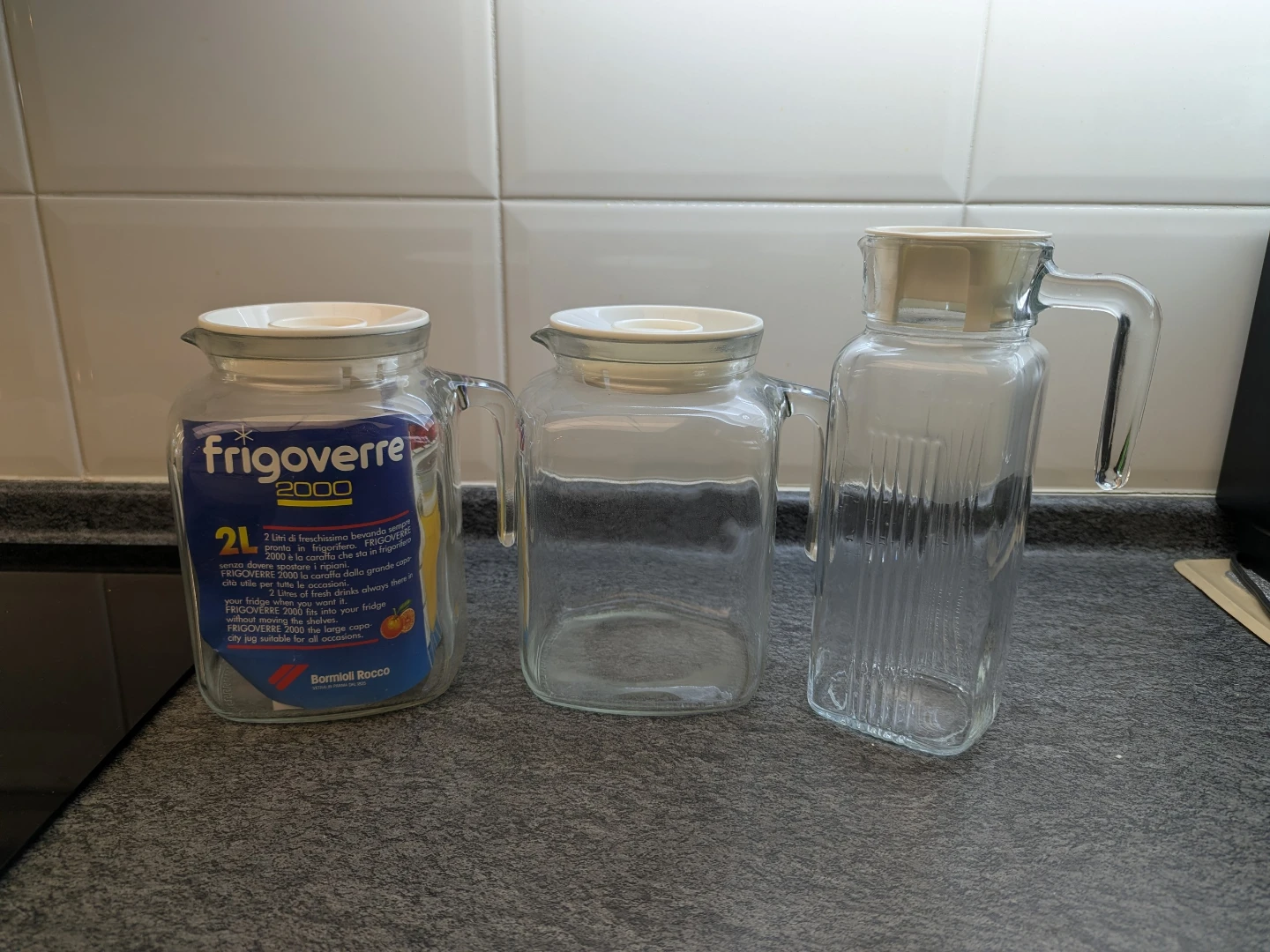 Large Capacity Glass Pitcher Jug 2L - photo 2