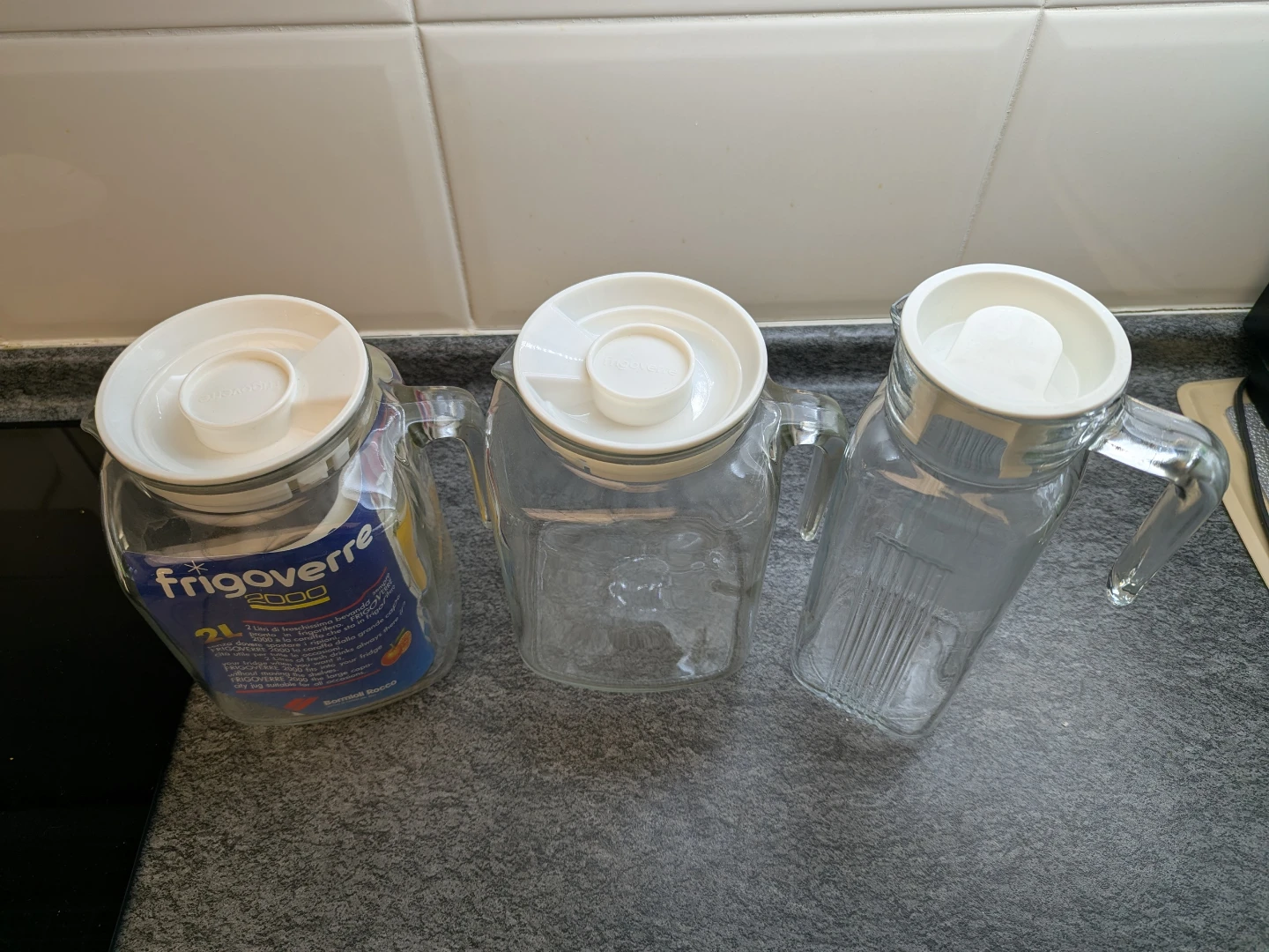 Large Capacity Glass Pitcher Jug 2L - photo 3