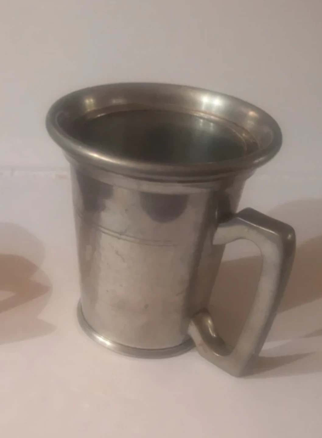 Vintage Pewter Tankard Mug - photo 2
