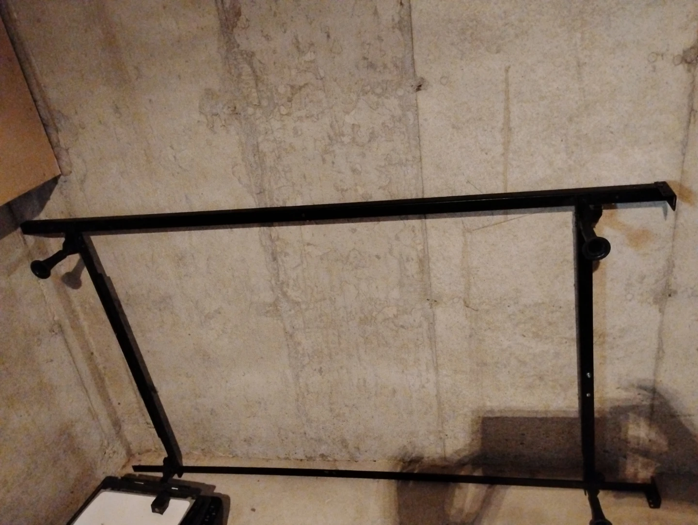 Black Metal bed frame