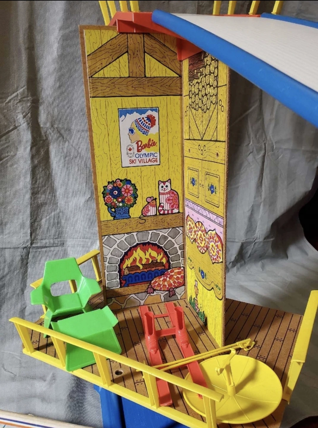 1974 Barbie Olympic ski village 99% Complete - photo 2