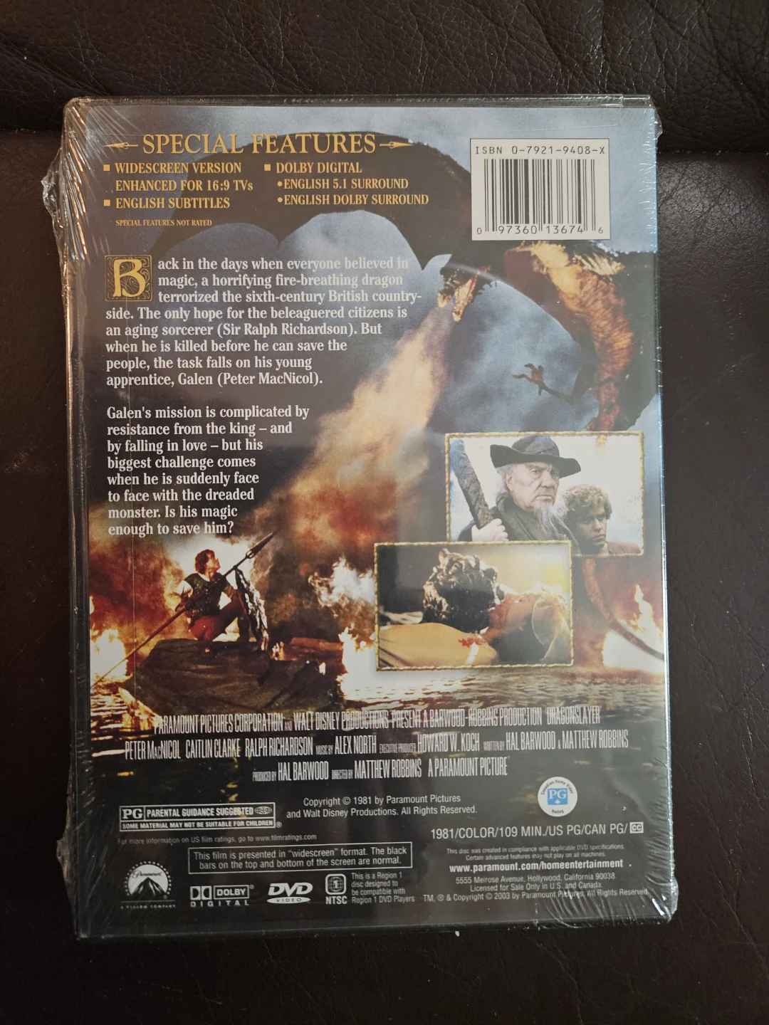 Dragonslayer DVD for sale. - photo 2