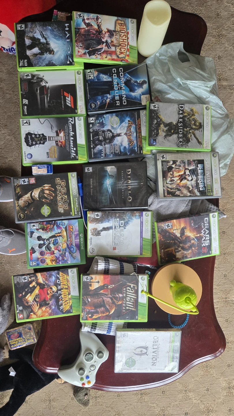 Xbox 360 Video Game Collection - Halo, Bioshock, Fallout & More
