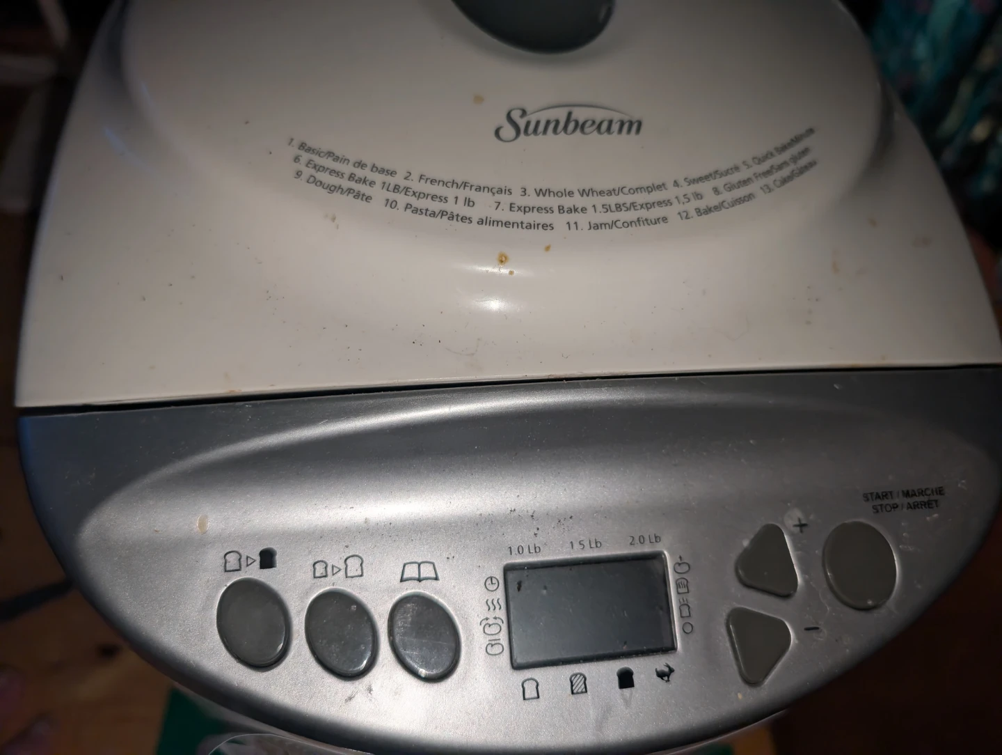 Sunbeam 2-LB Gluten-Free Breadmaker - photo 2
