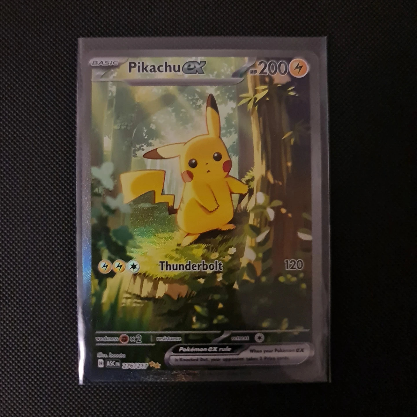 Pokemon Pikachu EX 276/217 - SIR - photo 2