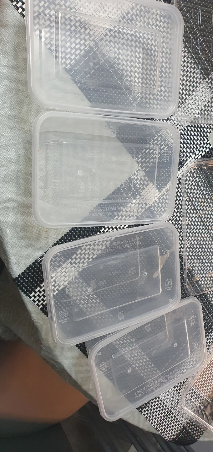 Clear Plastic Food Storage Containers & trays - photo 2