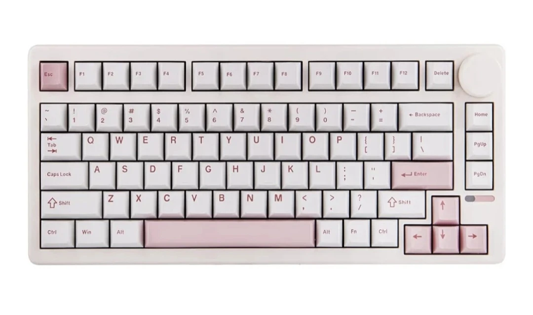 cute and creamy EPOMAKER QK81 Wireless Mechanical Keyboard