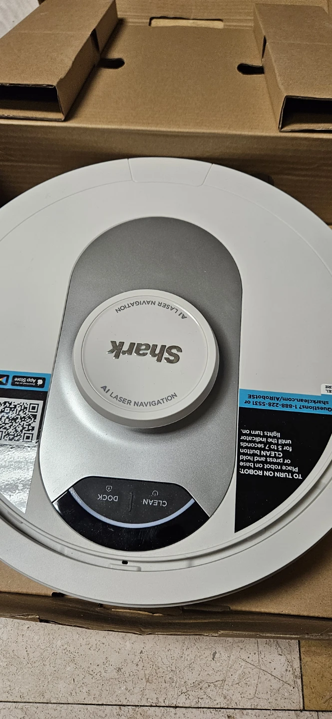 Shark AI Robot Vacuum with Laser Navigation