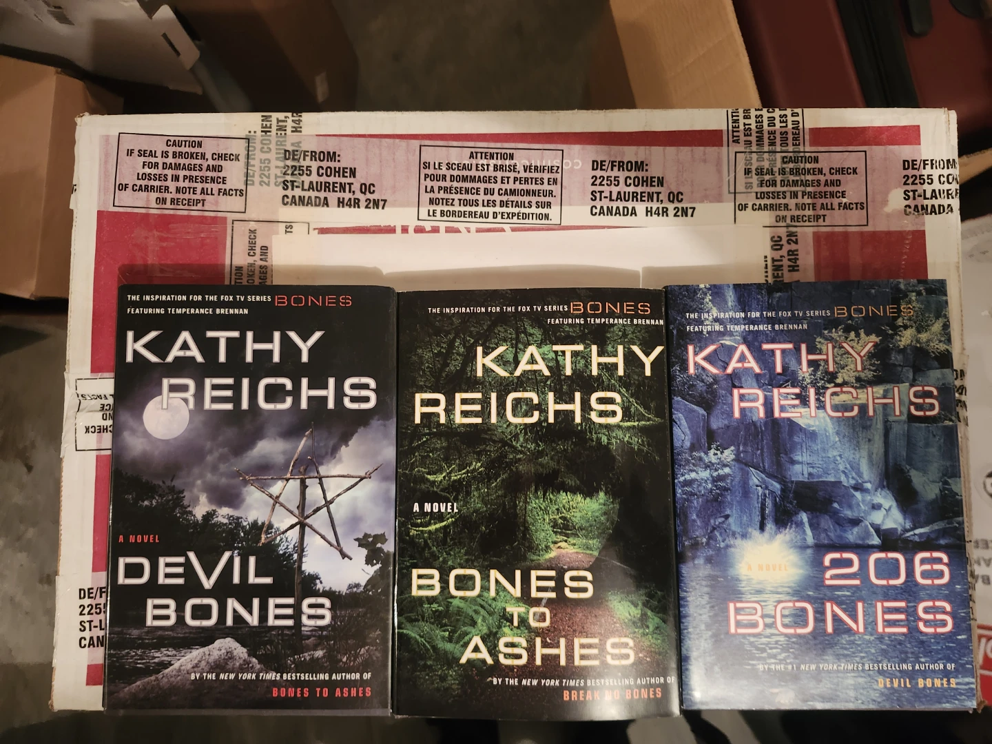 Kathy Reichs Bones Novels