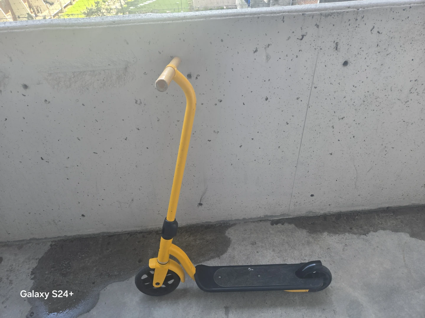 Yellow Scooter