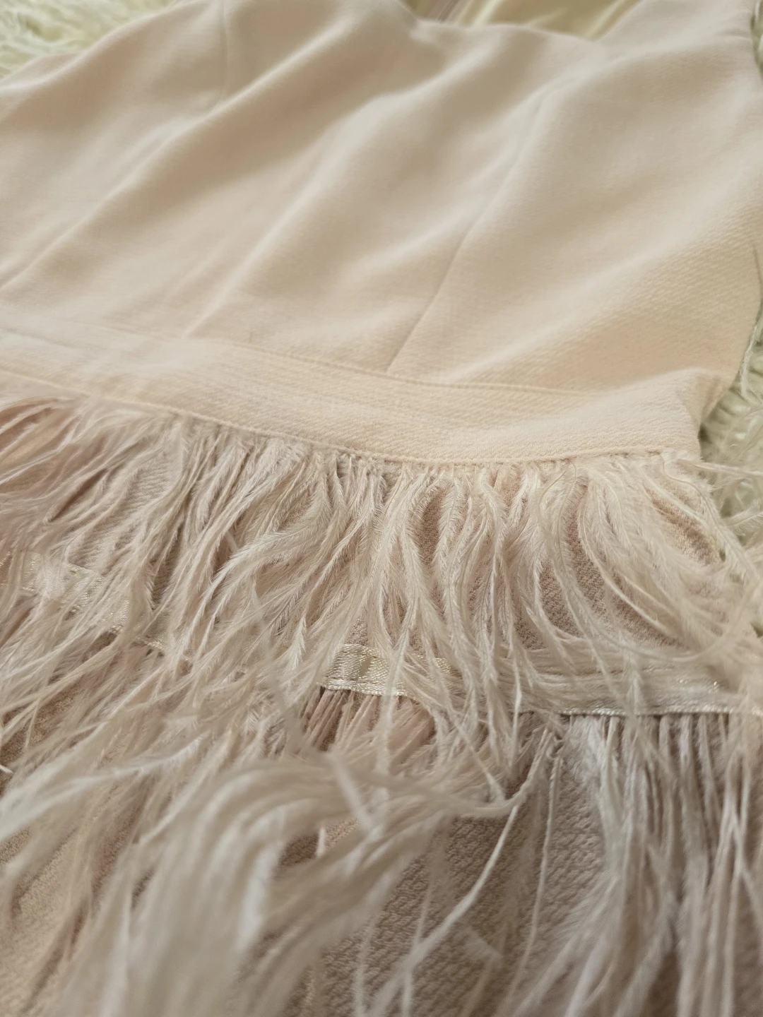 Gianni Binni Feather Trim Dress - photo 3