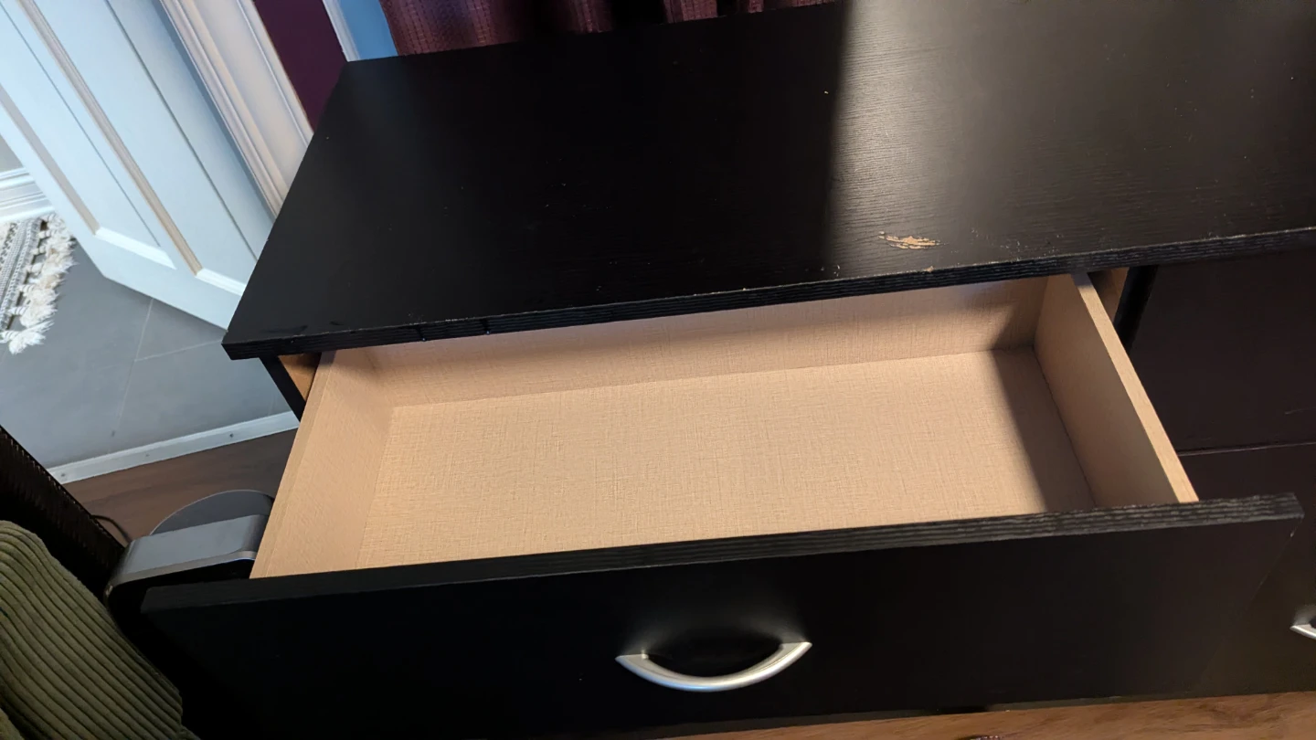 FREE Black 6-Drawer Dresser - photo 3