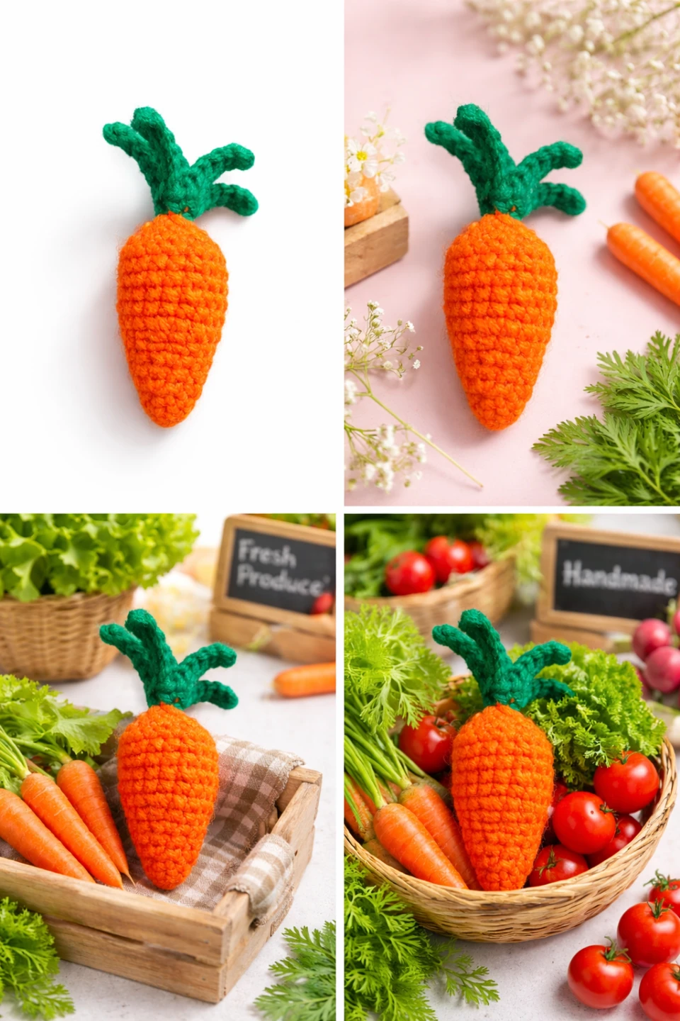 Crocheted Carrot Toy - photo 2
