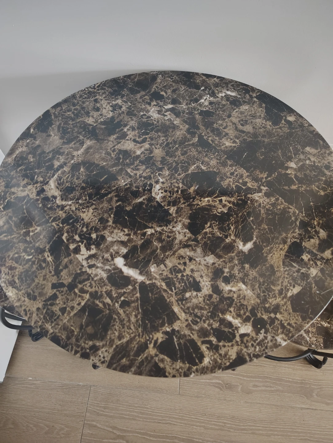 Marble Bistro Set with 2 Chairs - photo 3