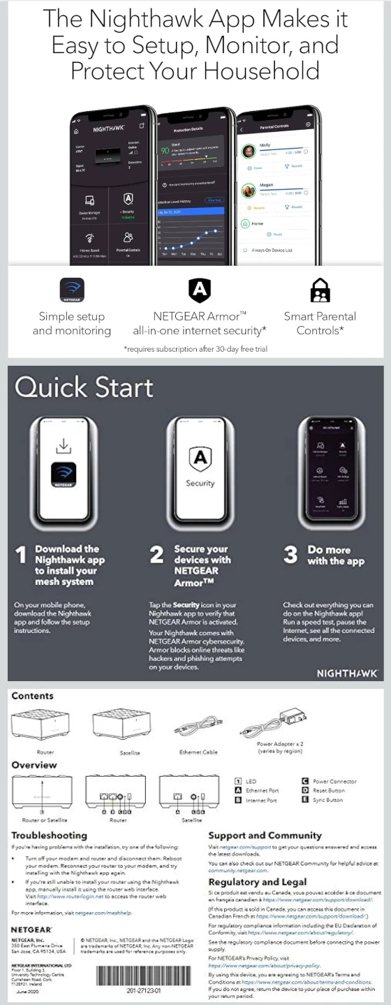 NETGEAR Nighthawk Advanced Whole Home Mesh WiFi 6 System - photo 4