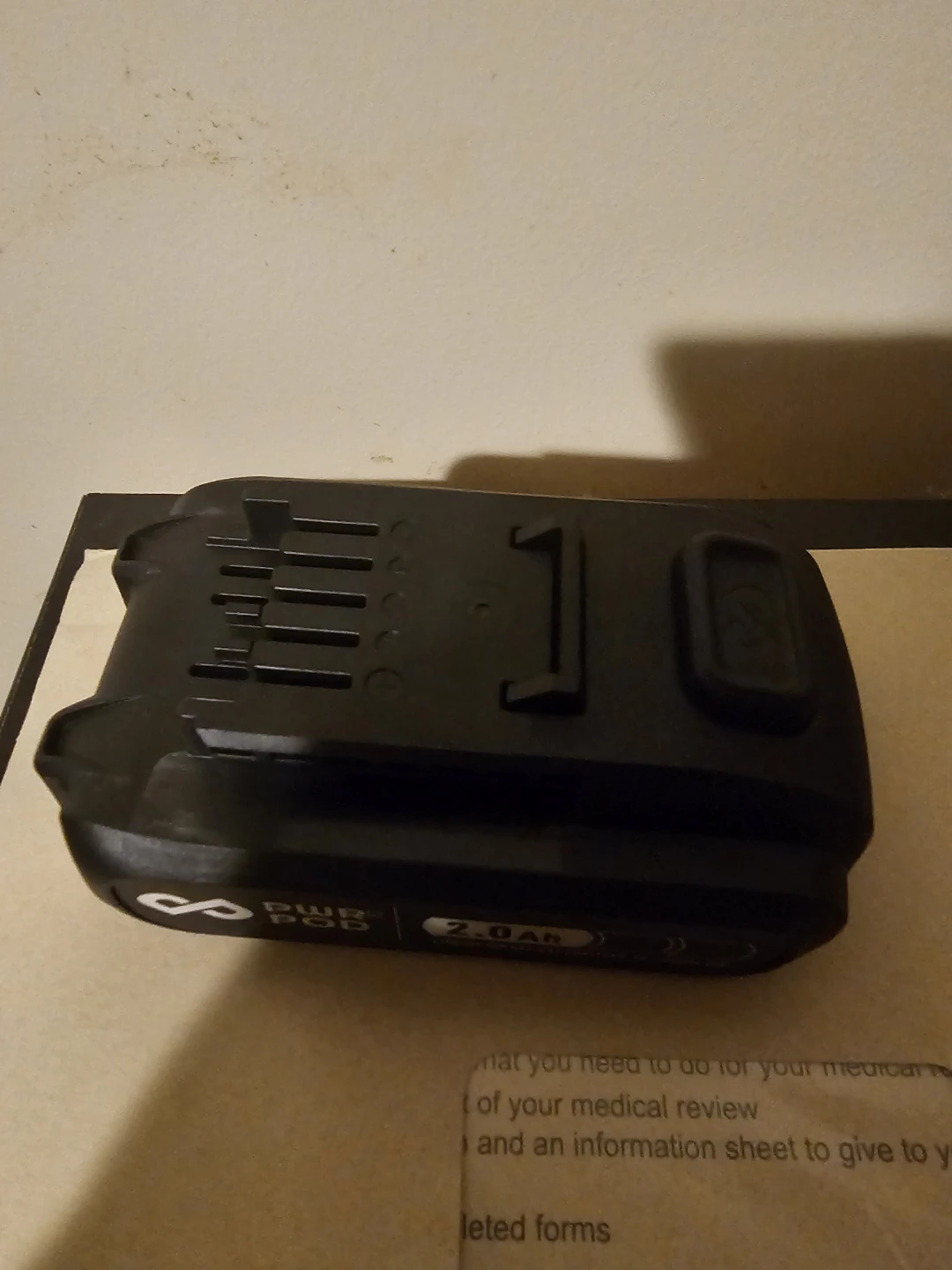 Mastercraft 2.0 power pod 2amp battery - photo 4