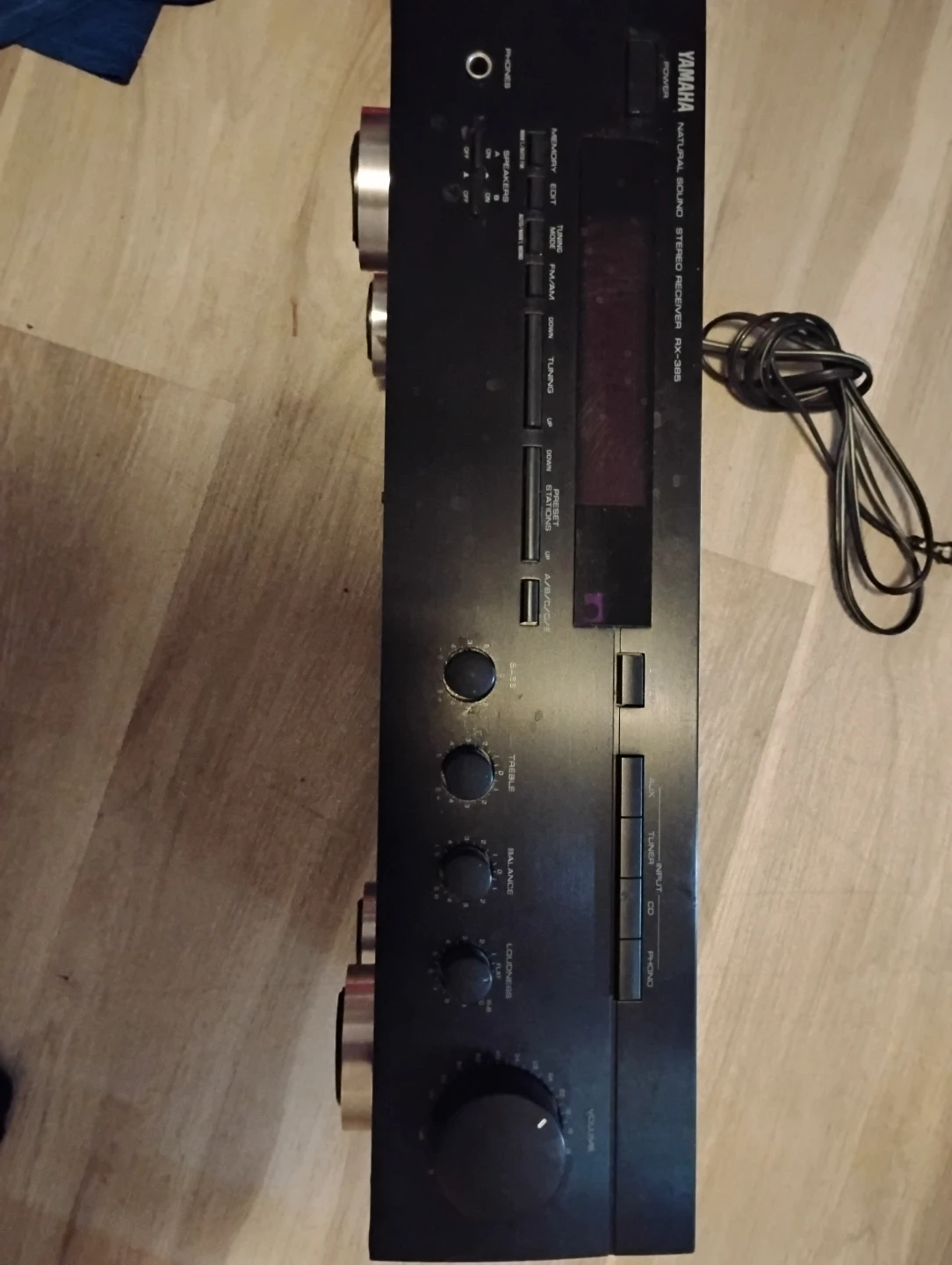 Yamaha RX-395 Natural Sound Stereo Receiver