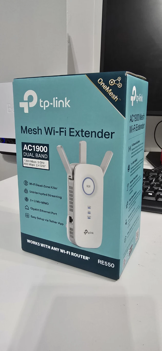 TP-Link AC1900 Mesh Wi-Fi Extender RE550 - photo 2