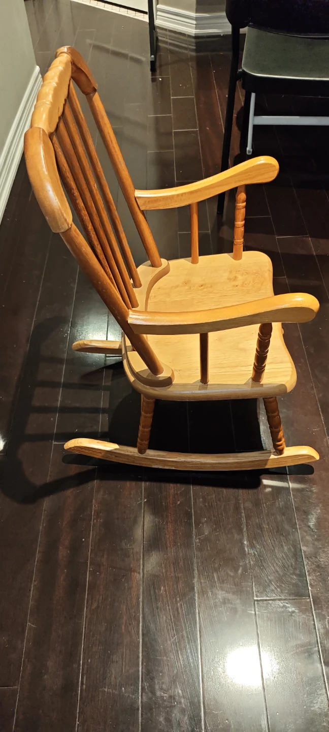 children's Wooden Rocking Chair - photo 2