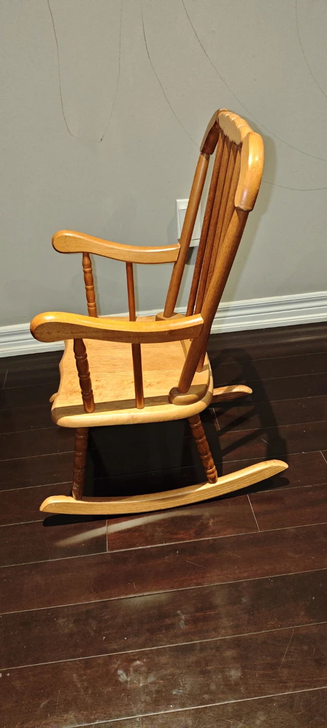 children's Wooden Rocking Chair - photo 4