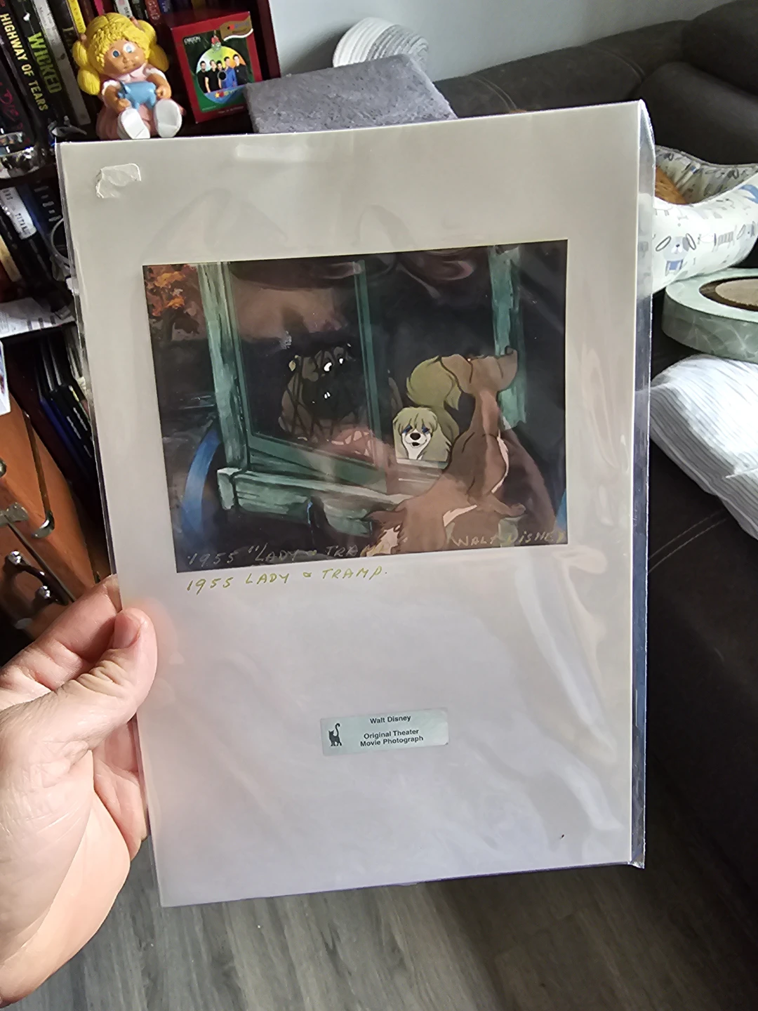 Walt Disney Lady and the Tramp Original Movie Photograph