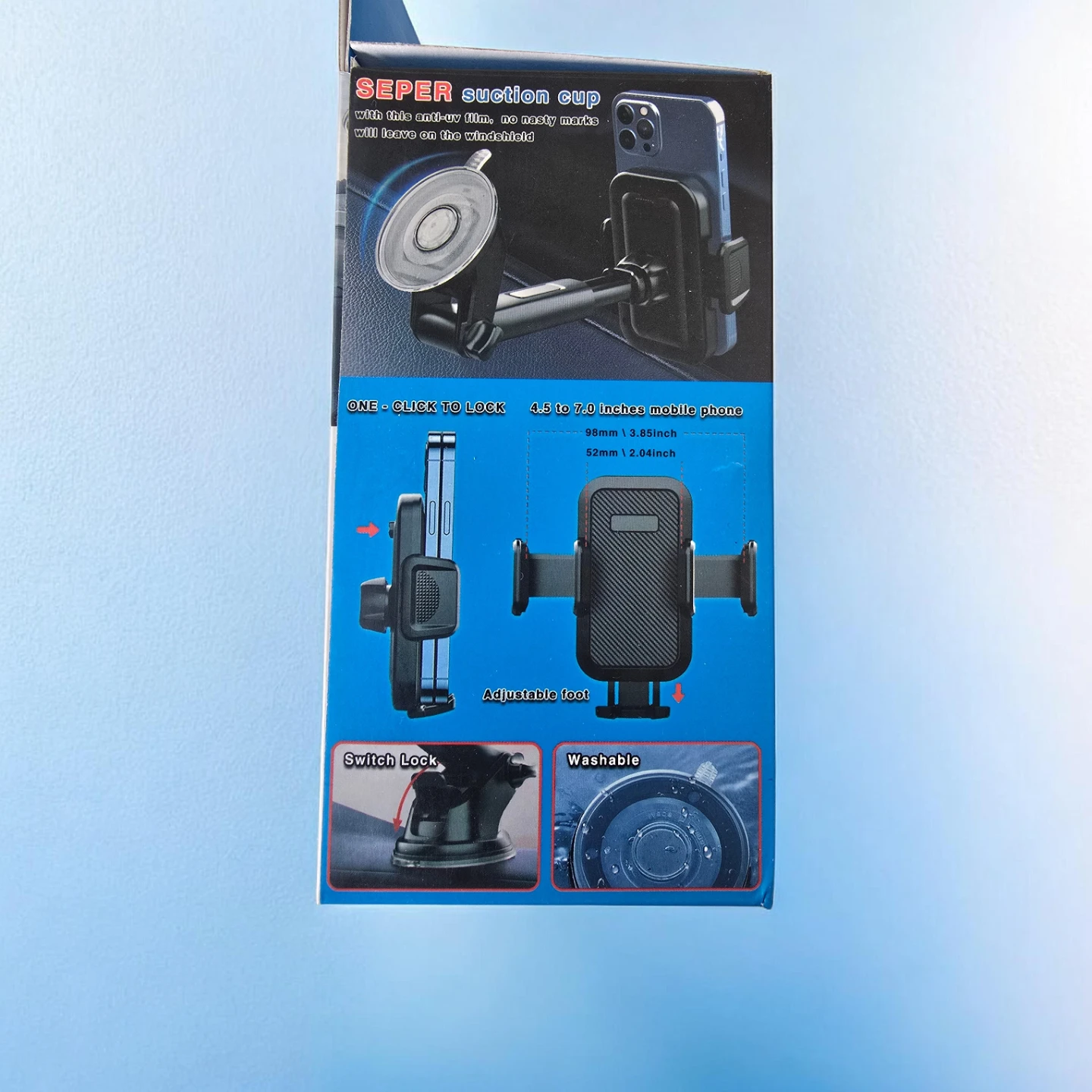 ML-200 Easy One Touch Car Phone Bracket Holder - photo 2