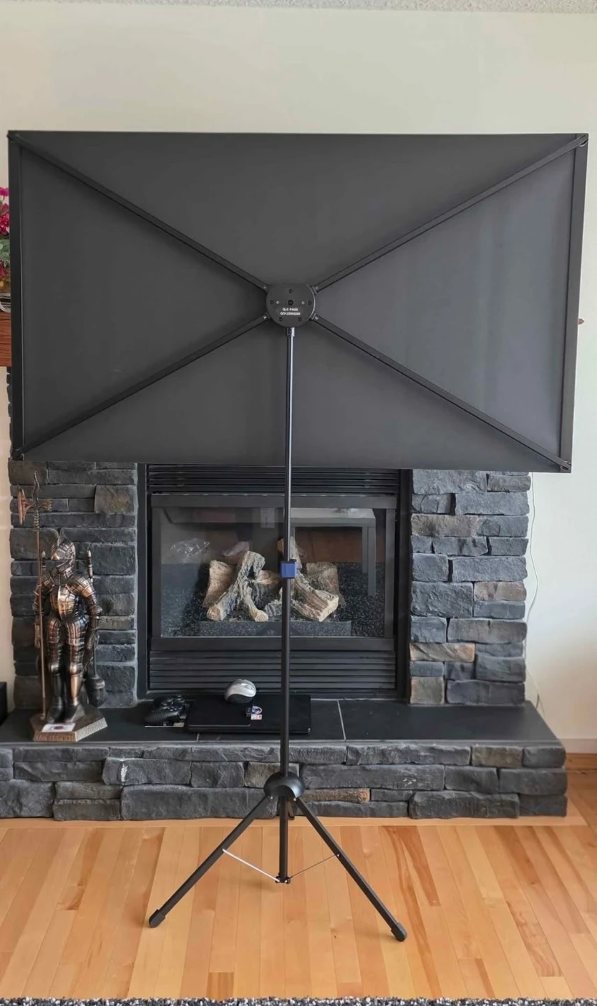 Portable Projector Screen with Stand - photo 4