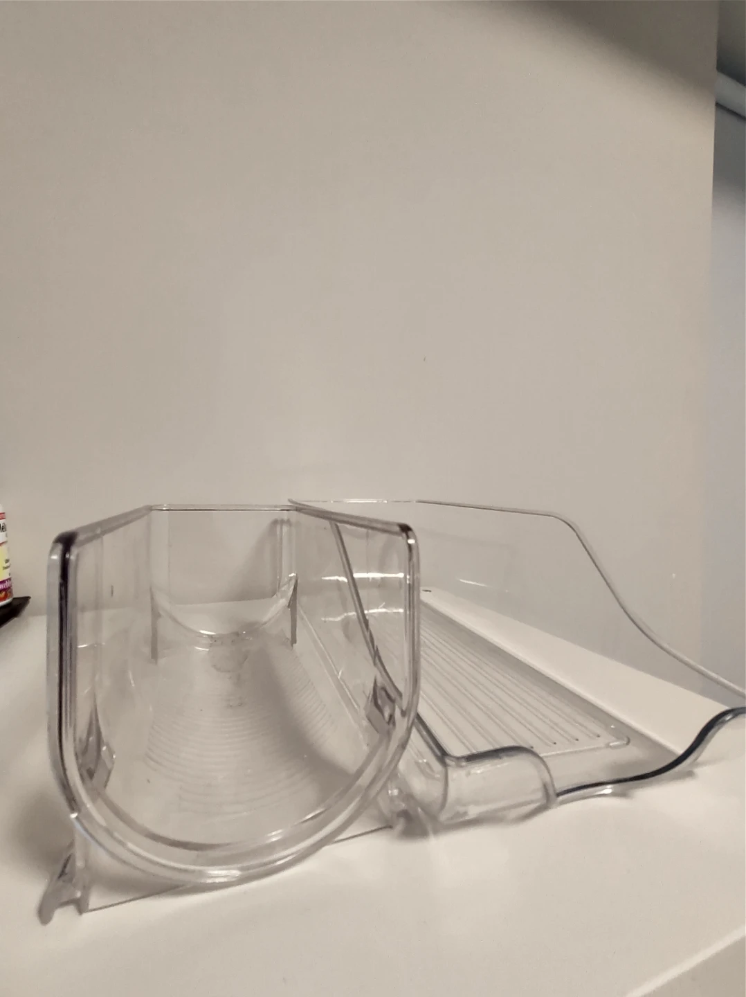 Clear Plastic Rolling Drawer Organizer