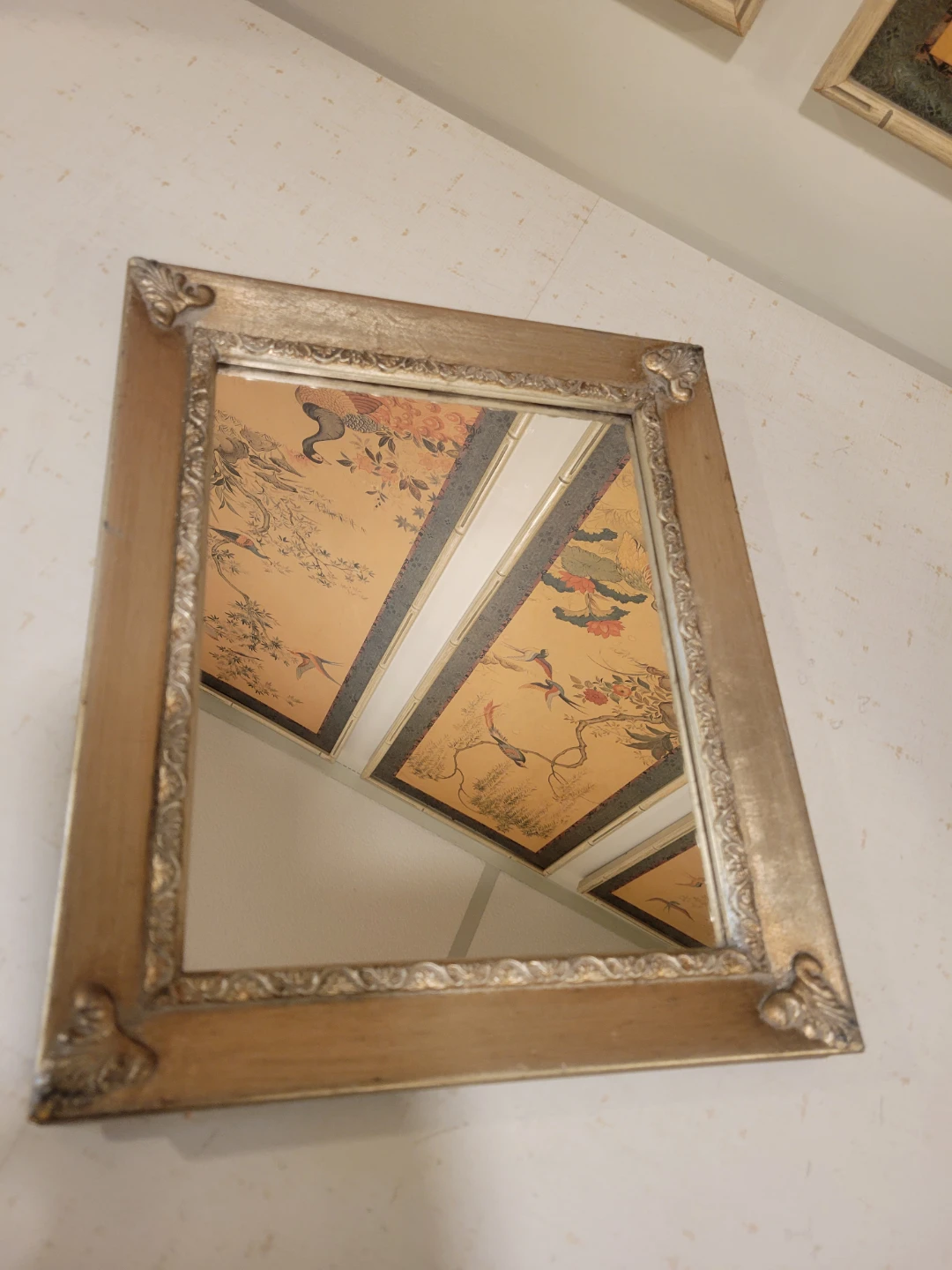 Gold Table Top Vanity Mirror - photo 3