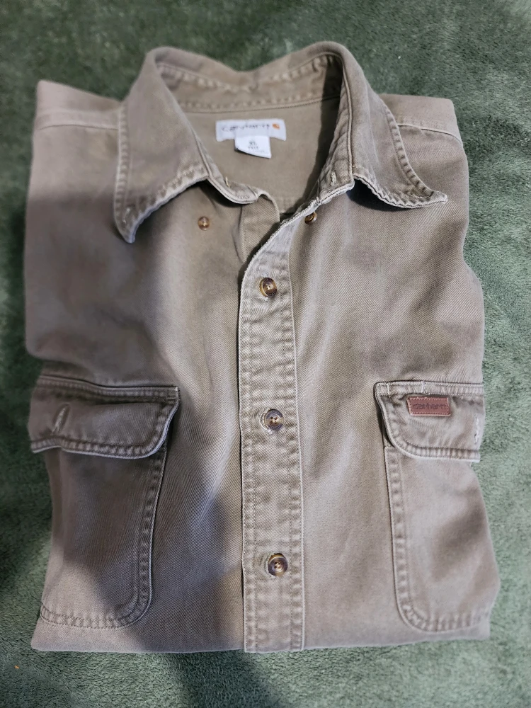 Carhartt XL Tall Long Sleeve Work Shirt