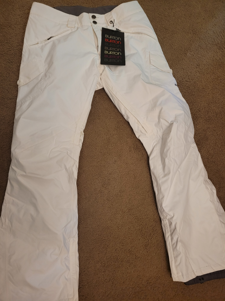 Burton Dryride 2L Snow Pants - White - photo 2
