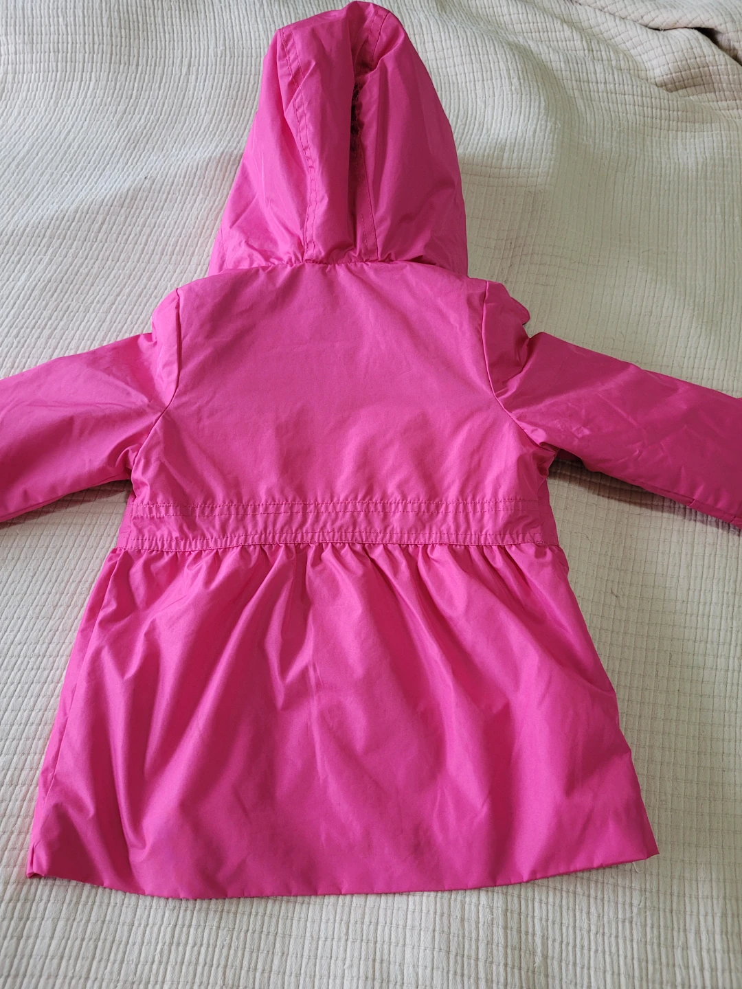 OshKosh B'gosh Pink Hooded Rain Jacket - Size 18M - photo 4