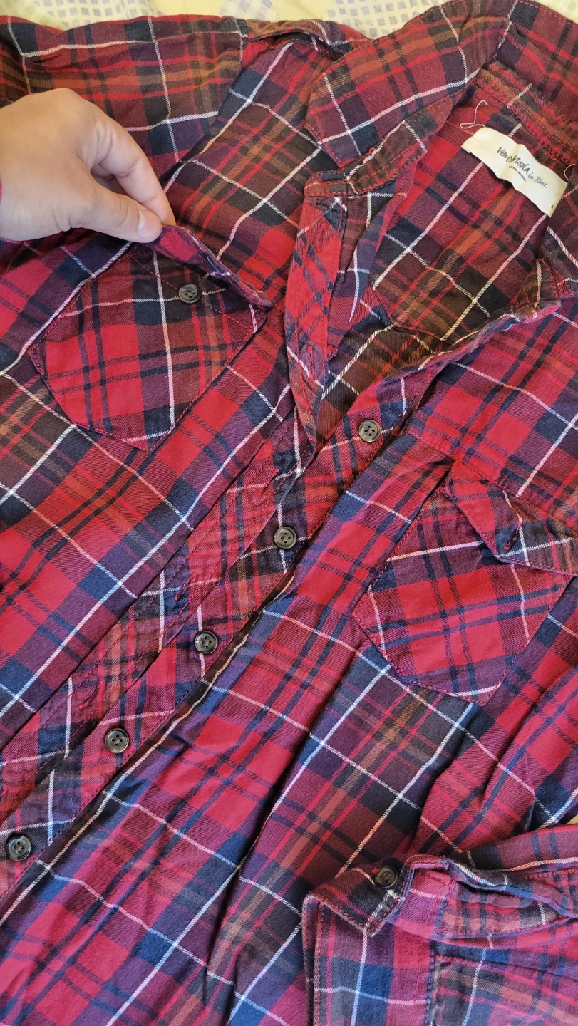 Organic cotton Vero Moda Flannel Shirt - photo 3