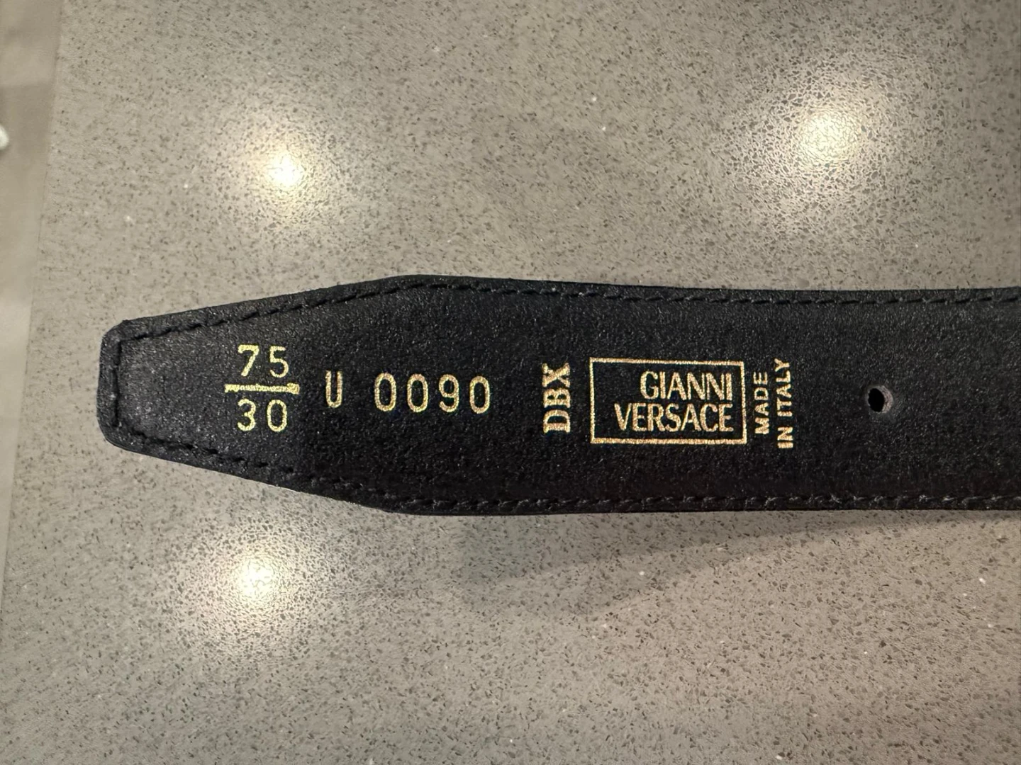 Gianni Versace Medusa Leather Belt (Women) - photo 2