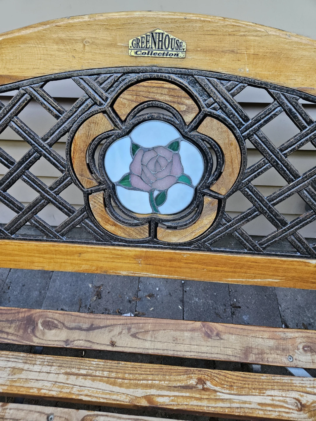 Greenhouse Collection Garden Bench with Arch - photo 2