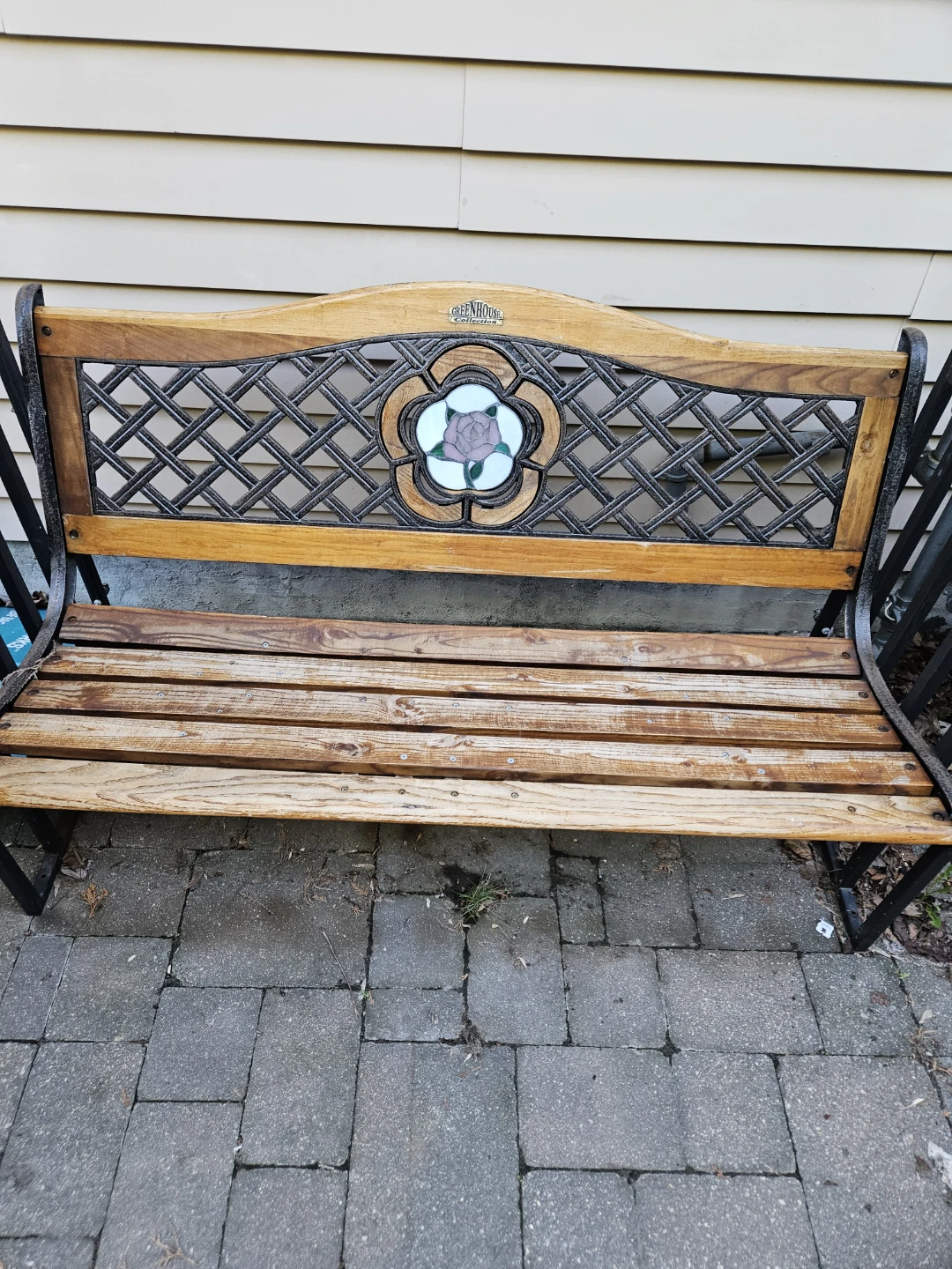 Greenhouse Collection Garden Bench with Arch - photo 3