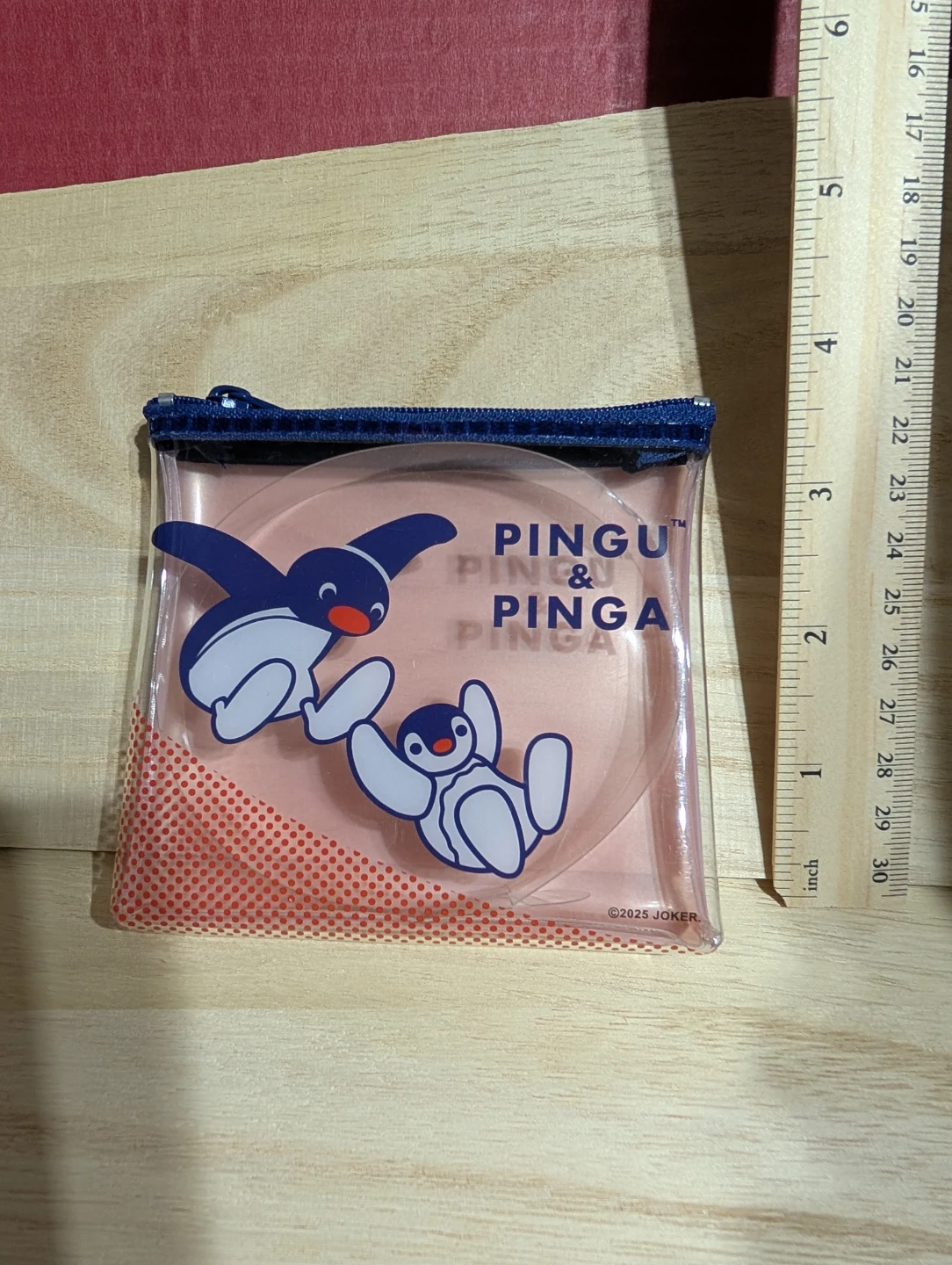New Pingu & Pinga Clear Pouch, zipper - photo 2