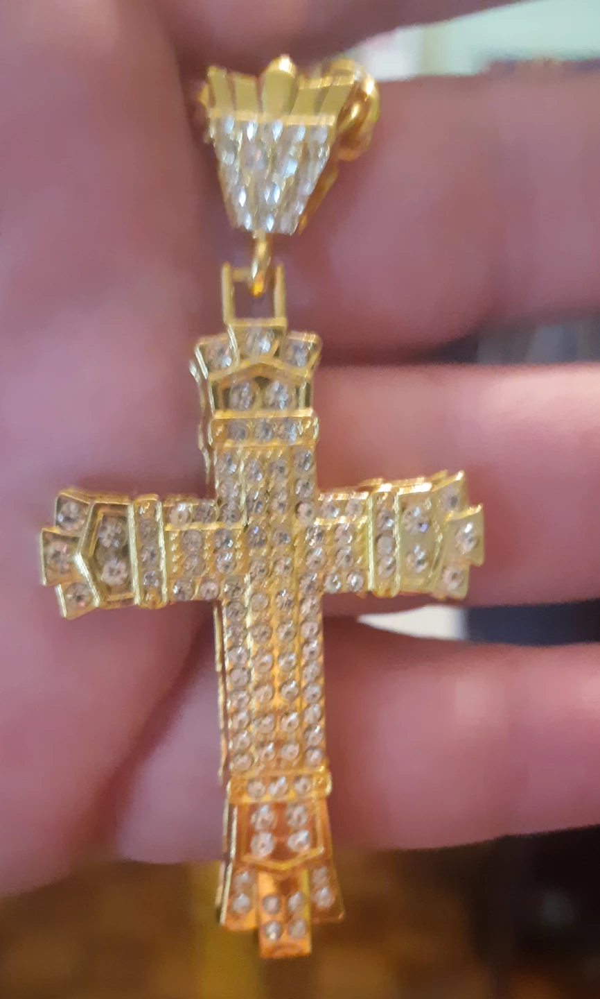 Ice Out Cross With Chain - photo 5