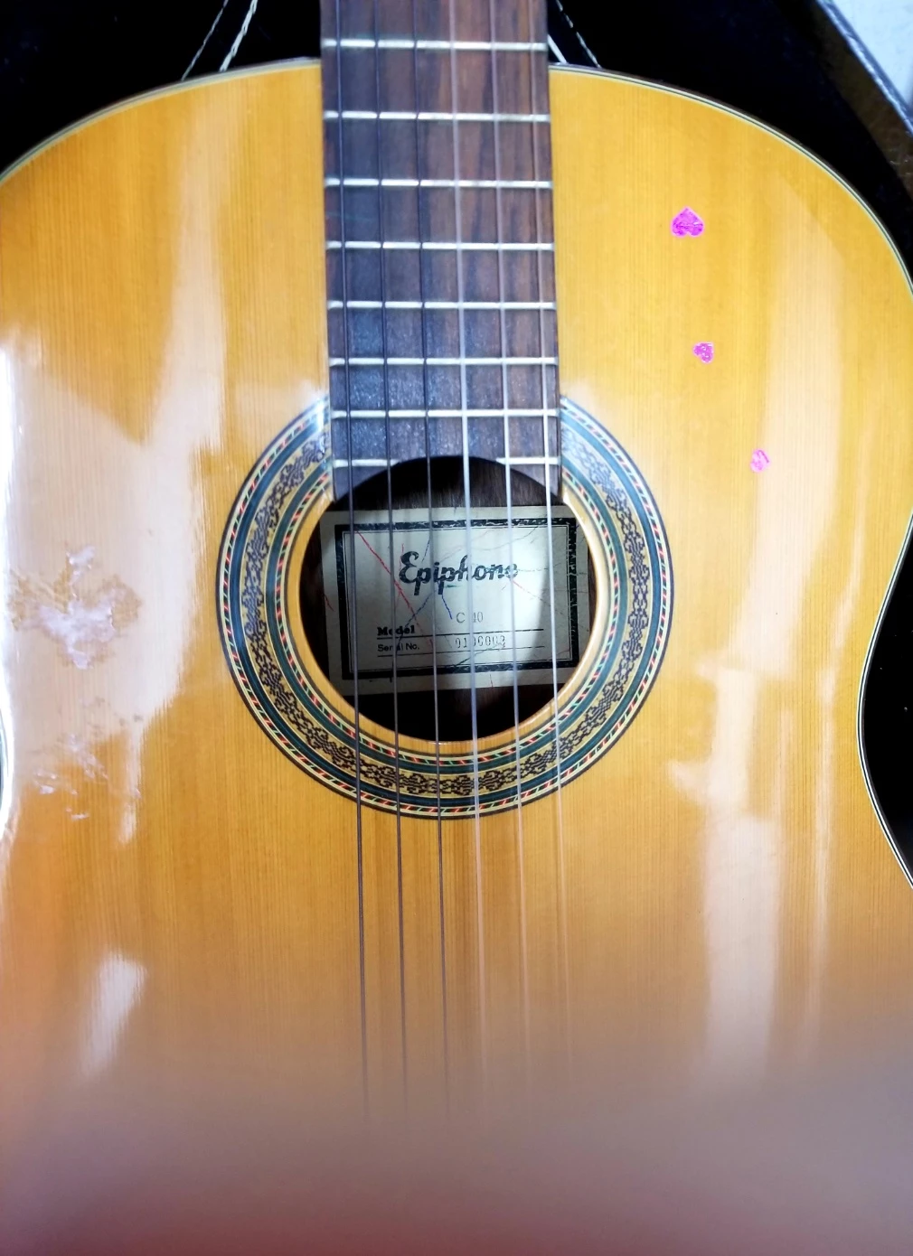 Epiphone C 30 Acoustic Guitar with Hard Case - photo 2