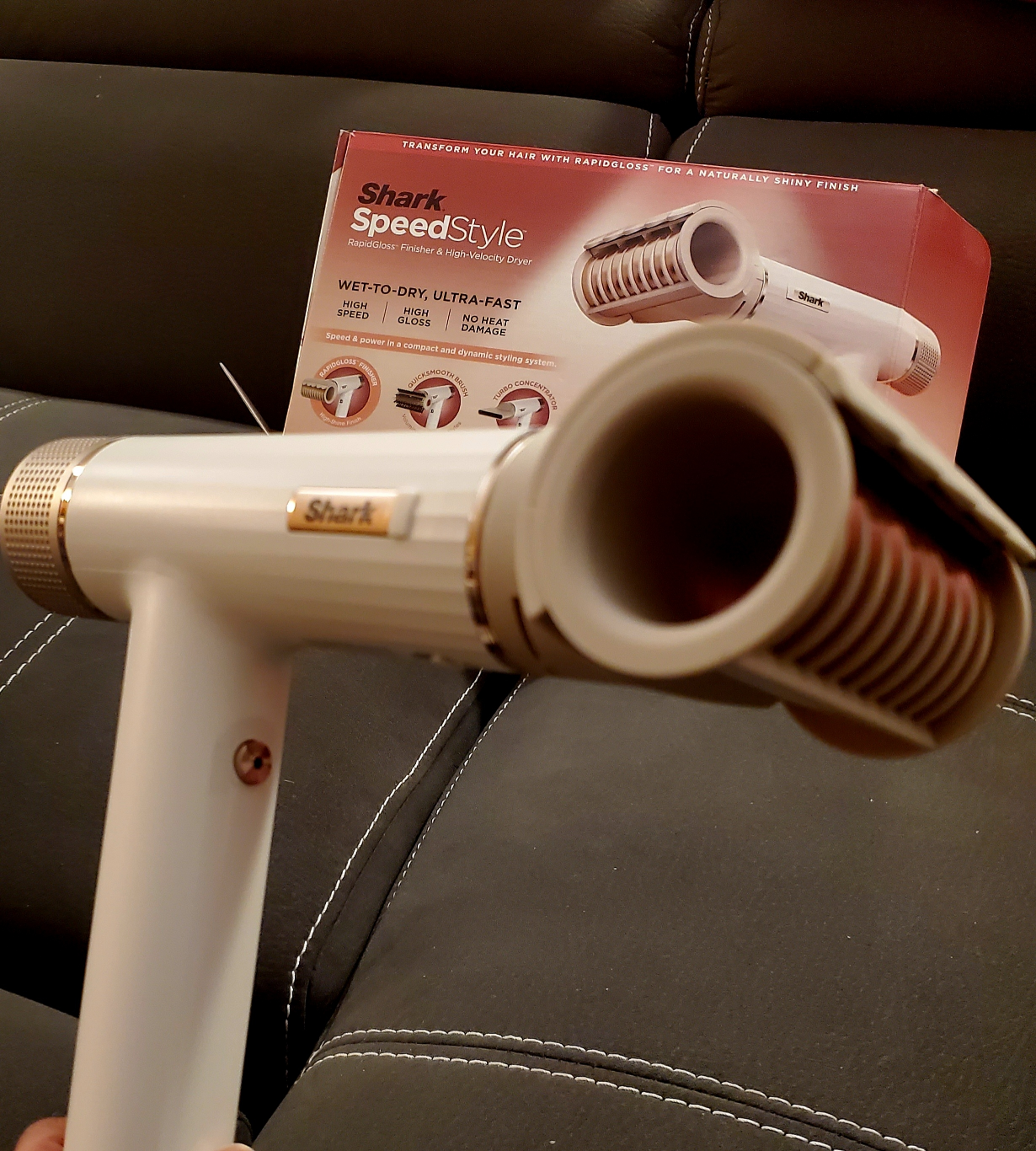 Shark SpeedStyle Hair Dryer RapidGloss Finisher